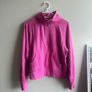 GAP relaxed fleece half zip Medium